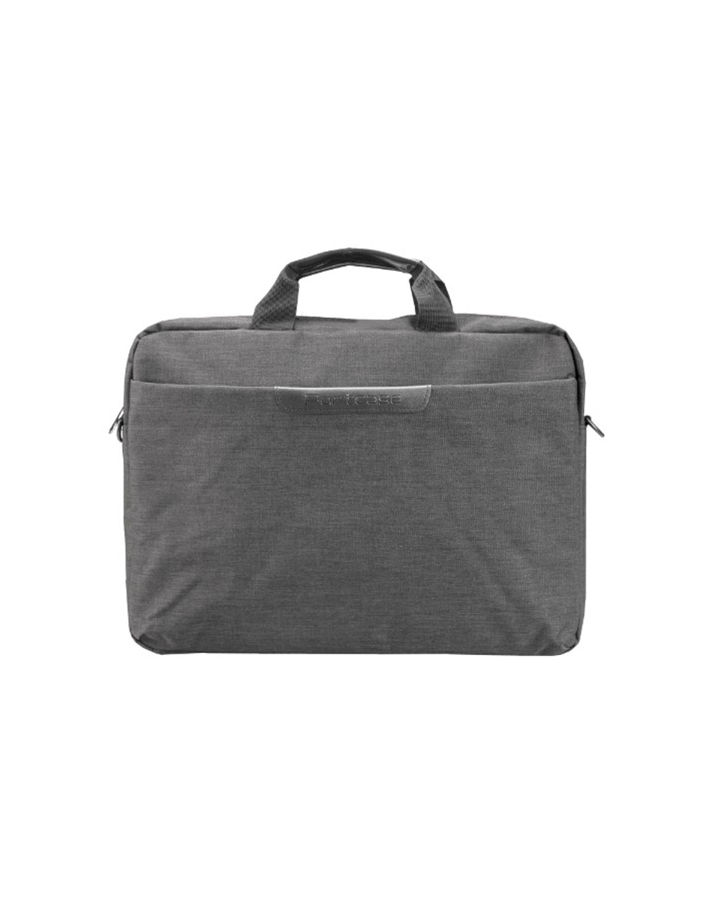 Сумка PORTCASE KCB-161Grey (нейлон, серая до 15,6")