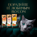 Ломтики Курица и Индейка корм влажный для кошек Sheba 75г