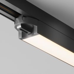 Трековый однофазный светодиодный светильник Maytoni Unity BASIS TR000-1-24W3K-B