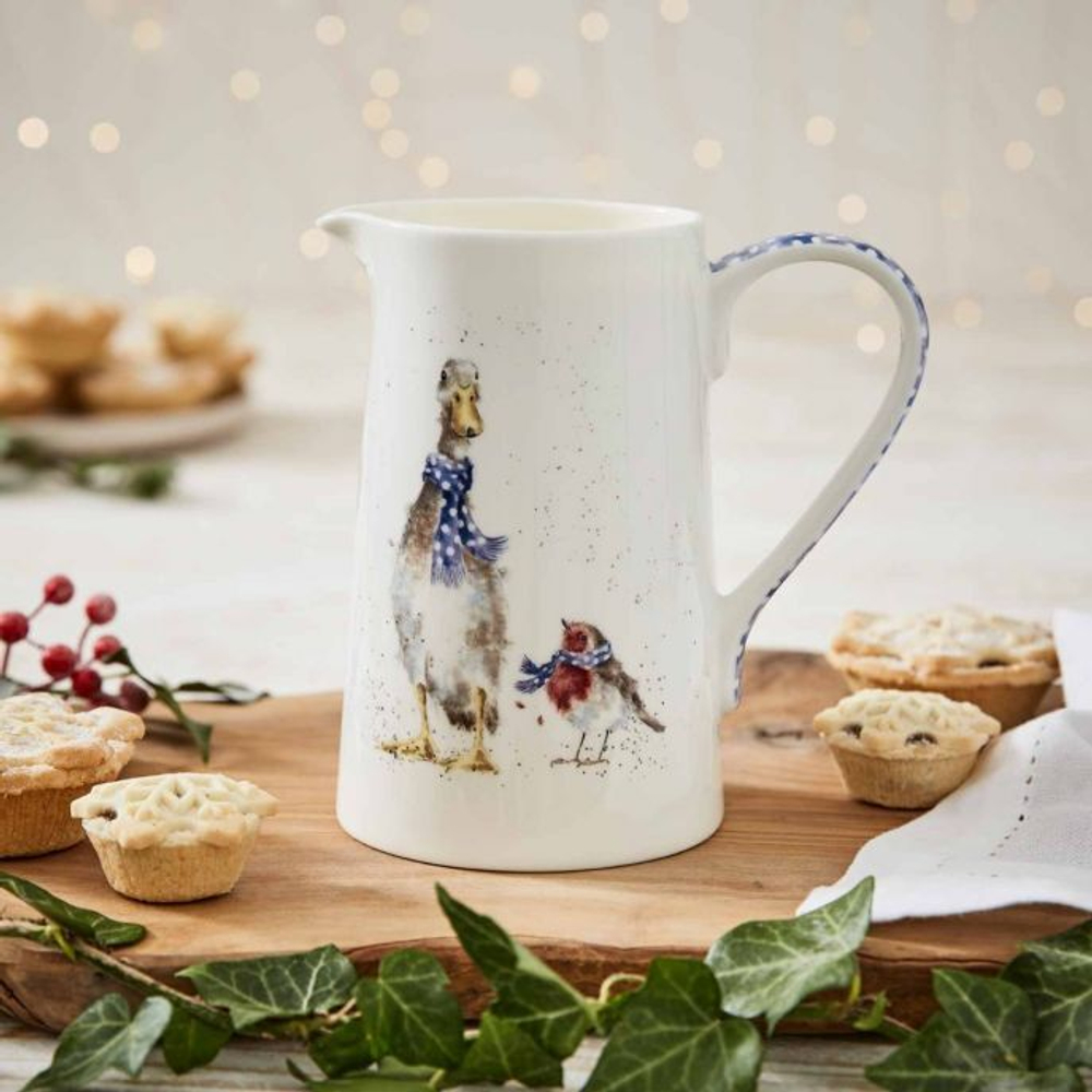 Кувшин "Утка и снегирь" Wrendale Designs, 0,6 л