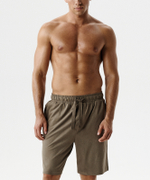 Мужские шорты пижамные Atlantic, 1 шт. в уп., хлопок, темно-бежевые, NMB-039