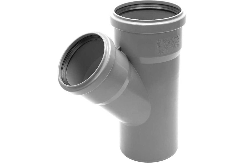 Тройник HTEA 90/75*45° Ostendorf (Остендорф)