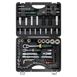 Набор инструментов 108+6пр. 1/4'',1/2''(сорв.гр.) RockForce##Rock FORCE RF-41082-7 Premium