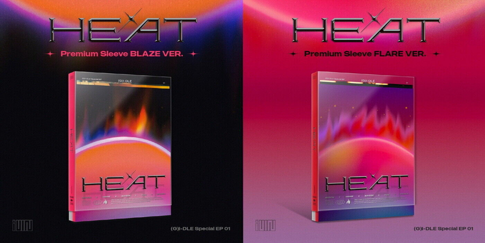 (G)I-DLE - HEAT [SLEEVE VER.] (Flare ver.)