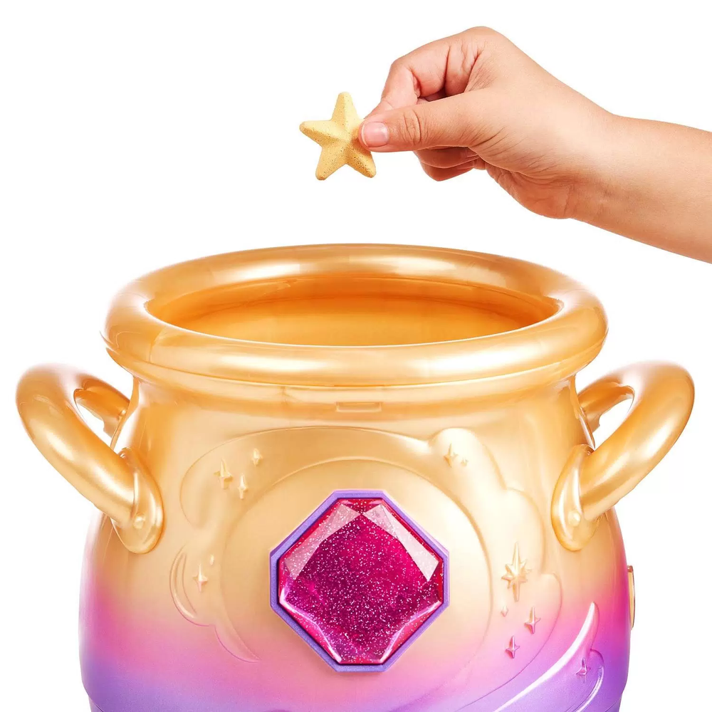 Magic Mixies Magical Misting Cauldron with Interactive 8 inch Pink Plush  - Большой интерактивный розовый котёл (30291)