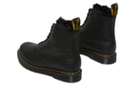 Dr. Martens 1460 Pascal Fur Lined Ankle High Top Retro Combat Boots Unisex Black