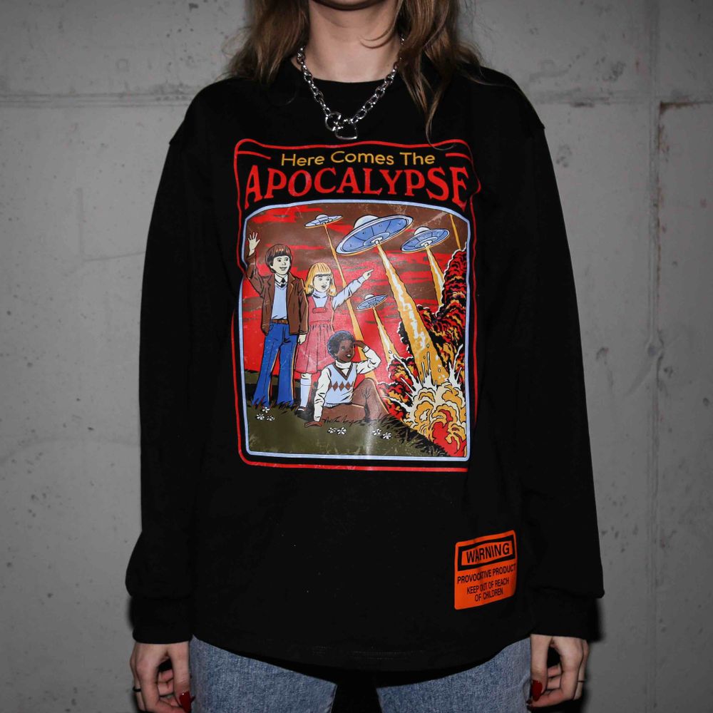 Купить Лонгслив SR by Epic Merch Apocalypse Черный Лонгслив SR by Epic Merch Apocalypse Черный