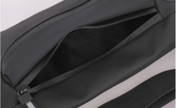 Сумка на пояс мужская через плечо на плечо поясная для документов спортивная, синяя