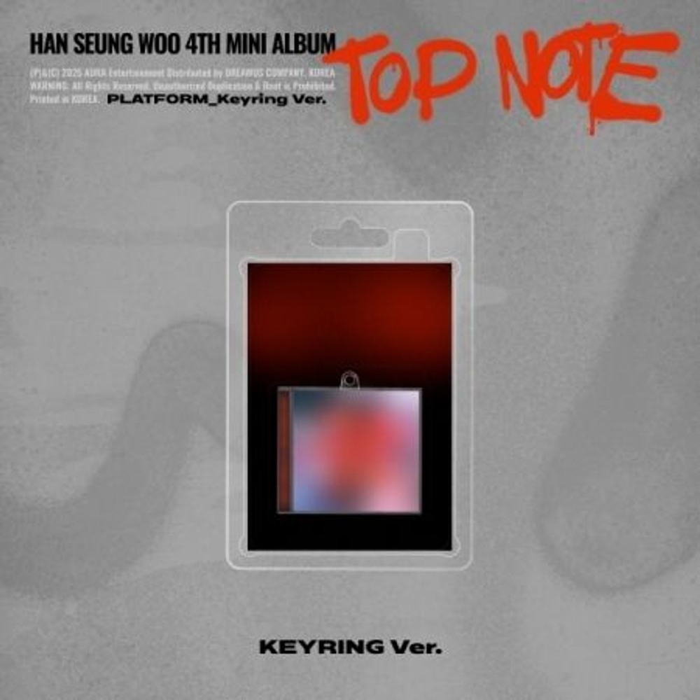 Альбом HAN SEUNG WOO - TOP NOTE 4th Mini Album PLATFORM KEYRING Version
