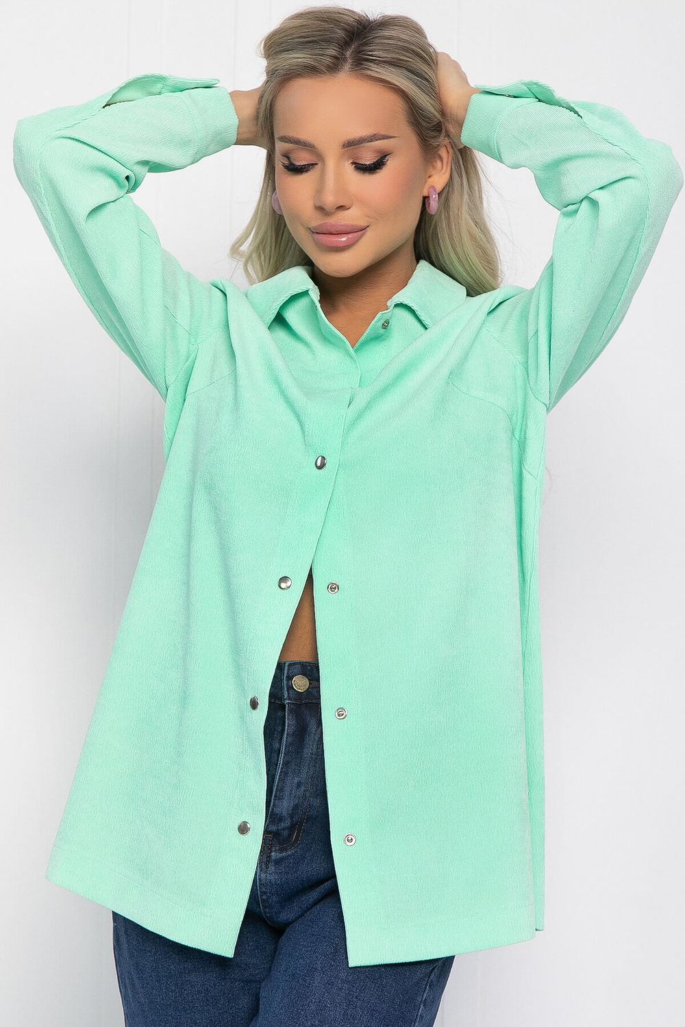 Рубашка Лайт (мята) Б12707 LT Collection