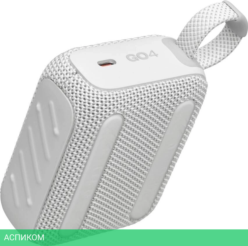 Беспроводная колонка JBL Go 4 White (JBLGO4WHT)
