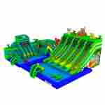Надувной наземный аквапарк «Тропический рай», 20*15*8 м