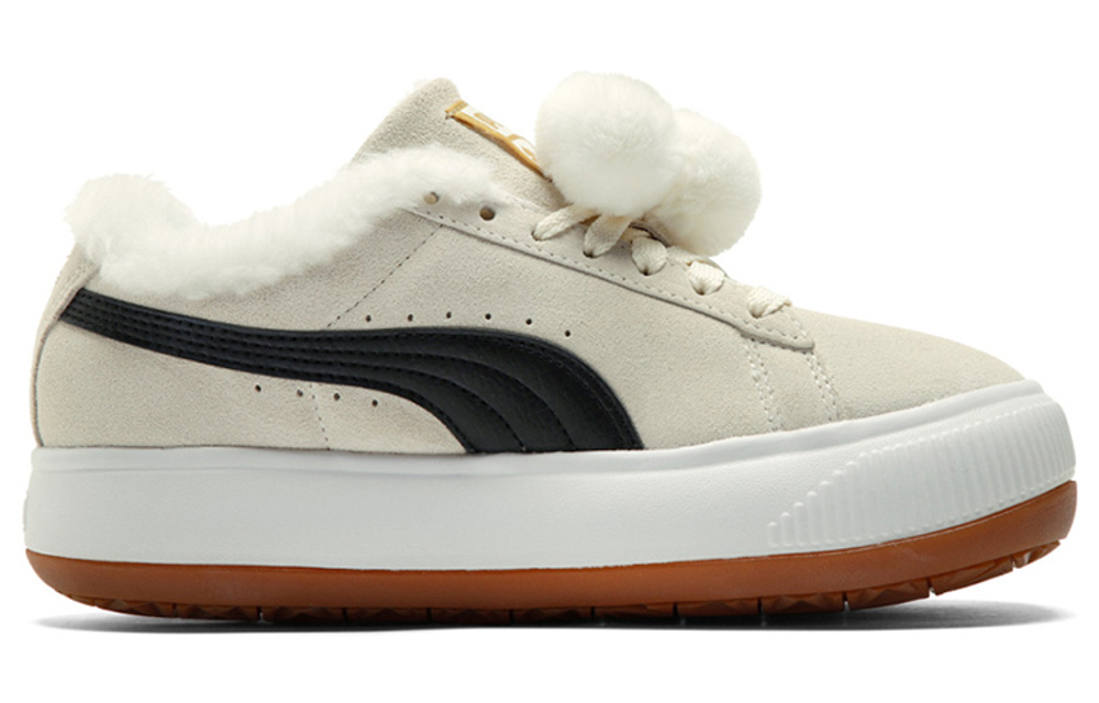 PUMA Suede Mayu "Fur Whisper White Black" Women"s