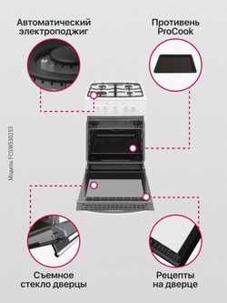 Газовая плита Hansa FCGW530253