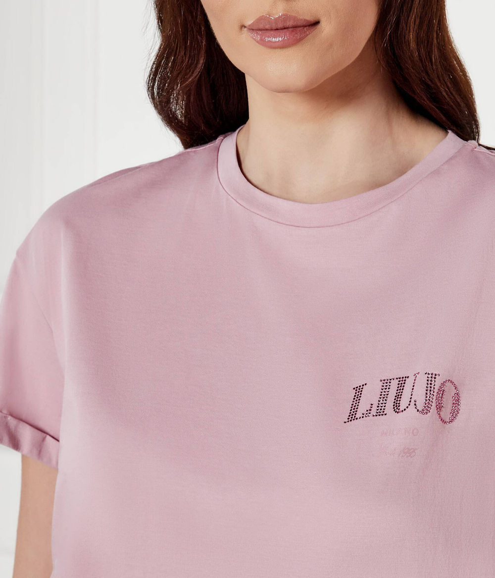 Футболка Liu Jo - розовый(WA5144 JS923)