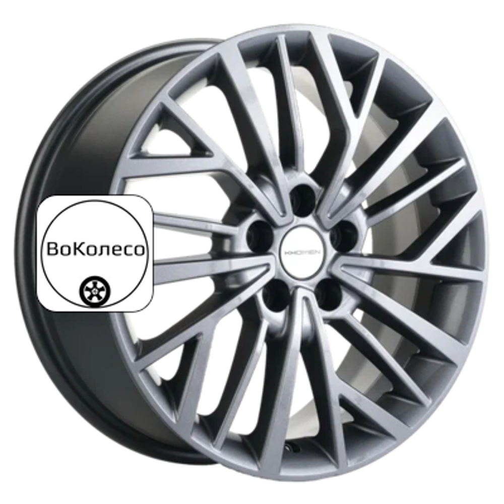 7x17/5x114,3 ET51 D67,1 KHW1717 (Tucson) Gray Khomen Wheels