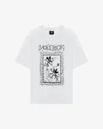 Футболка Волчок Fight белая