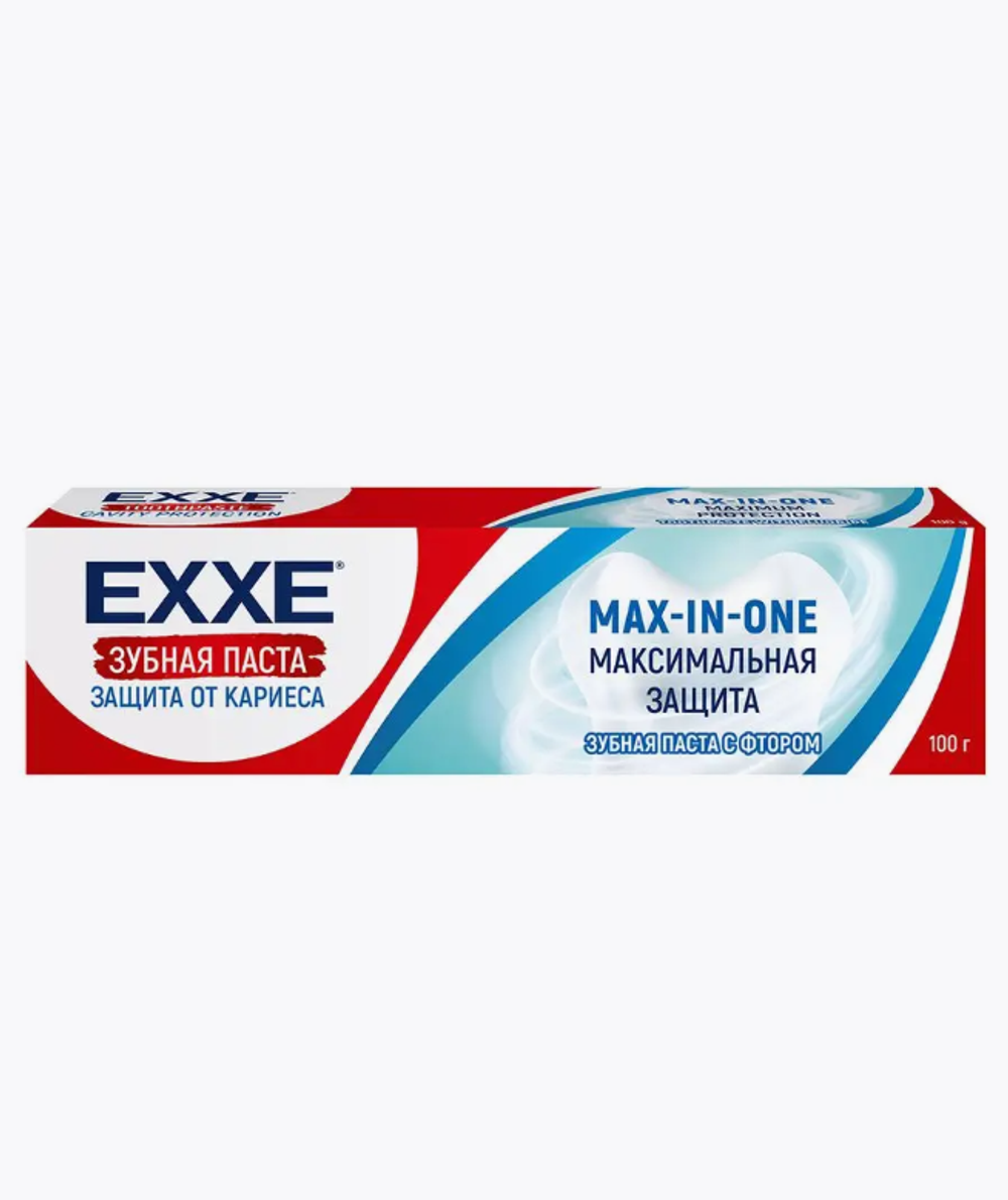 Зубная паста EXXE Максимальная защита от кариеса Max-in-one