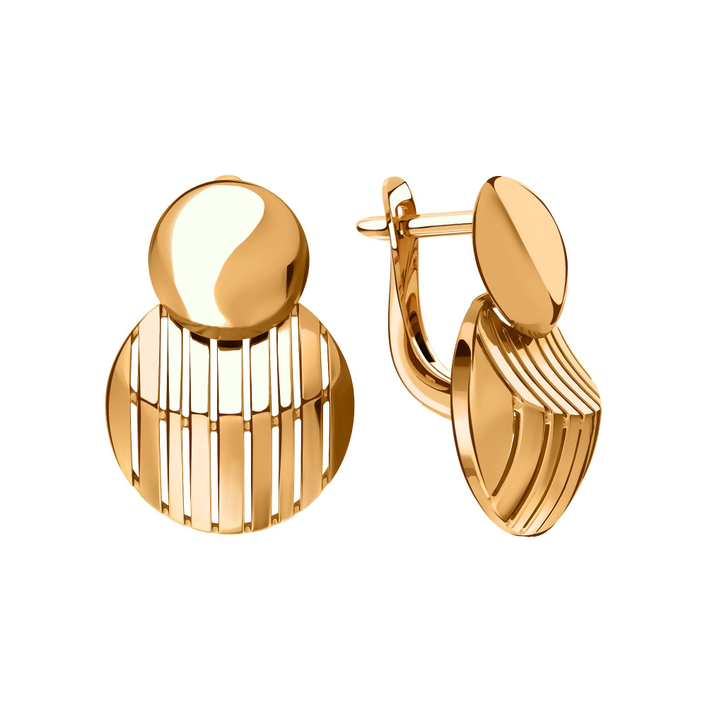 Серьги из золота 585 пробы