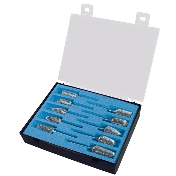 Набор борфрез твердосплавных из 10 шт., Karnasch, арт. 11.4911U