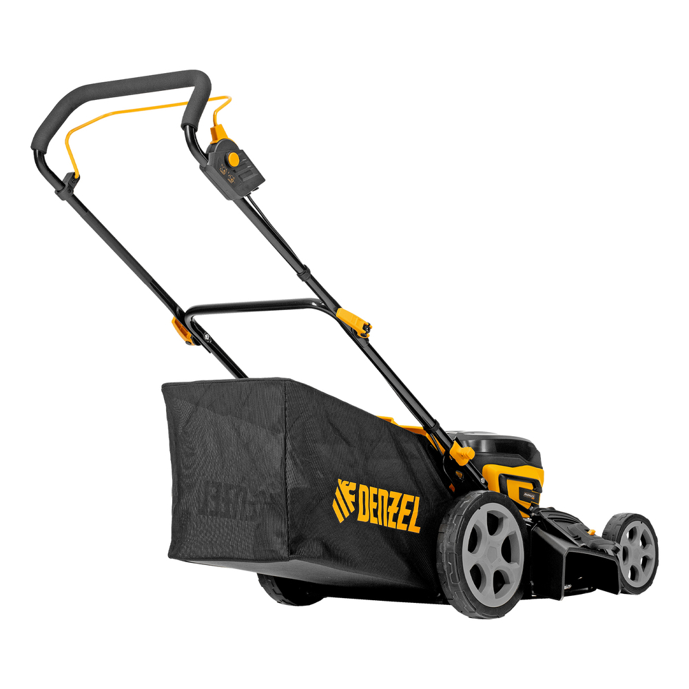 Газонокосилка аккумуляторная бесщет. DLM-460, 460 мм, травосб. 65 л., Li-Ion, 40 В // Denzel