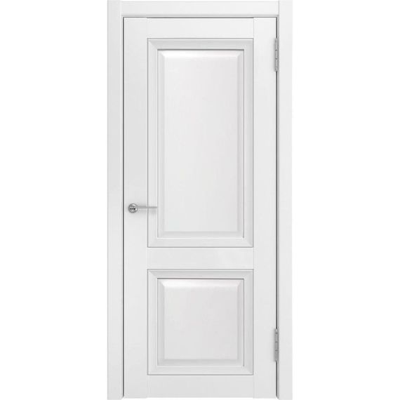 Межкомнатная дверь экошпон Luxor ЛУ-161 белая глухая
