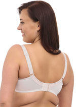 Однотонный бюстгальтер на косточках с чашками из микрофибры (Размер: 70F) (Цвет: черный)