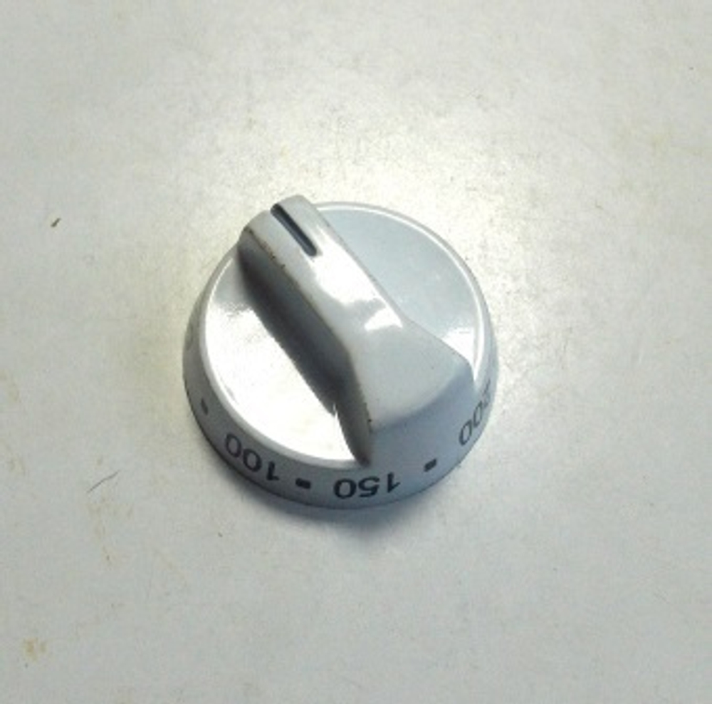 Ручка управления температурой, белая, ЛЫСЬВА