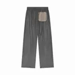 Брюки Ymkashix Велюровые Puff серые