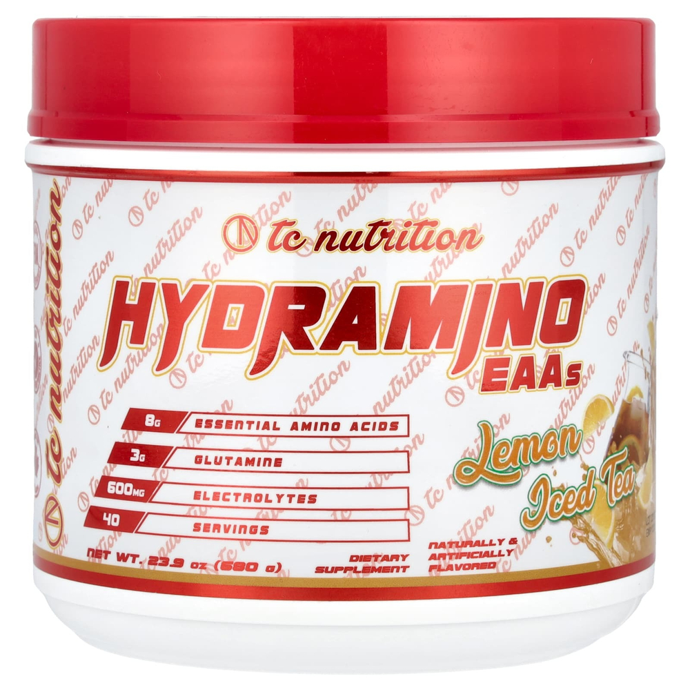 TC Nutrition, Гидрамино EAA, лимонный чай со льдом, 680 г (23,9 унции)