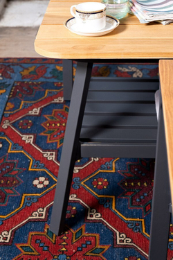 Диванная группа из алюминия CONCORDE XL темный графит