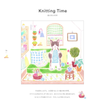 Cute life of small Happy coloring book animals in Pastel Town