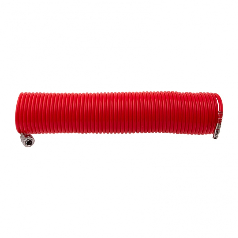 Шланг спиральный воздушный, 15 м, с быстросъемными соединениями Matrix