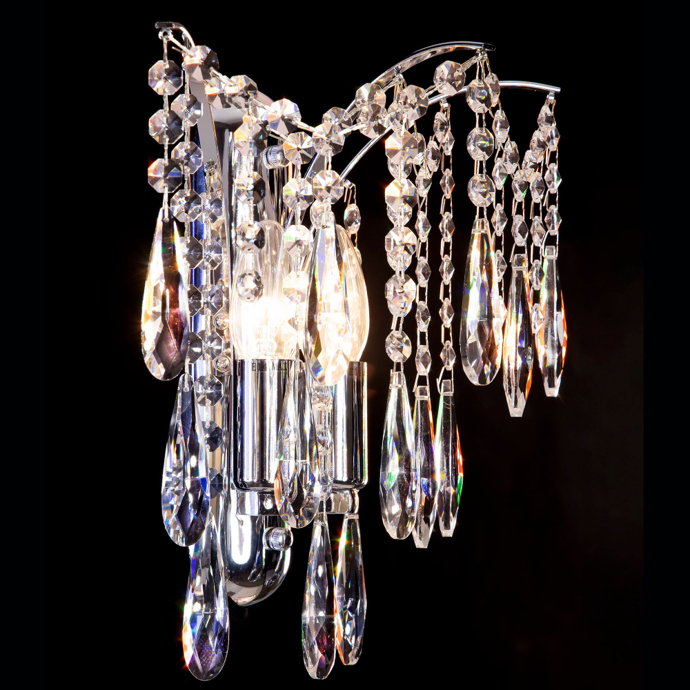 Citilux Селена CL302320 Бра хрустальное Хром