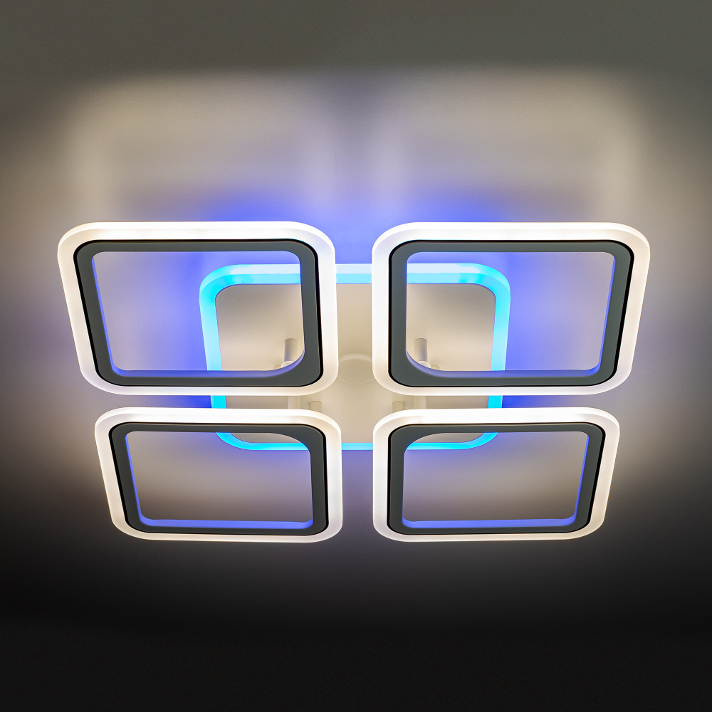 Citilux Марсель Смарт CL232A140E RGB Умная люстра Белая