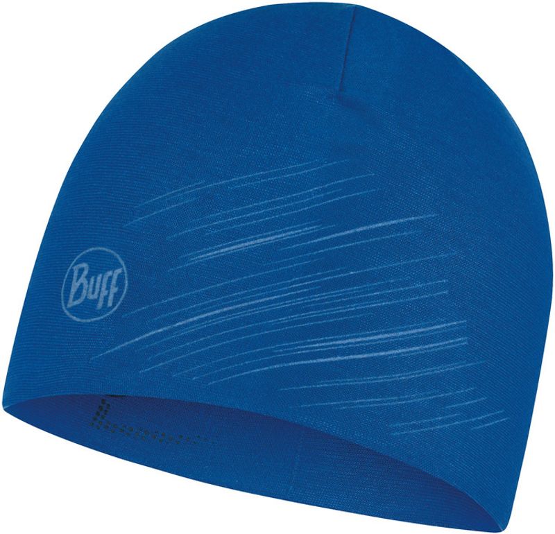 Двухслойная полиэстровая шапка Buff Hat reversible polyester R-Solid Olympian Blue Фото 1