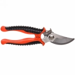 Секатор плоскостной 7,5» (19,5см) «Фортуна» пластиковые прорезиненные ручки ДоброСад