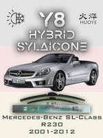 Щетки стеклоочистителя HUOYE Y8 650/650 мм на MercedesBenz SLClass | Side pin