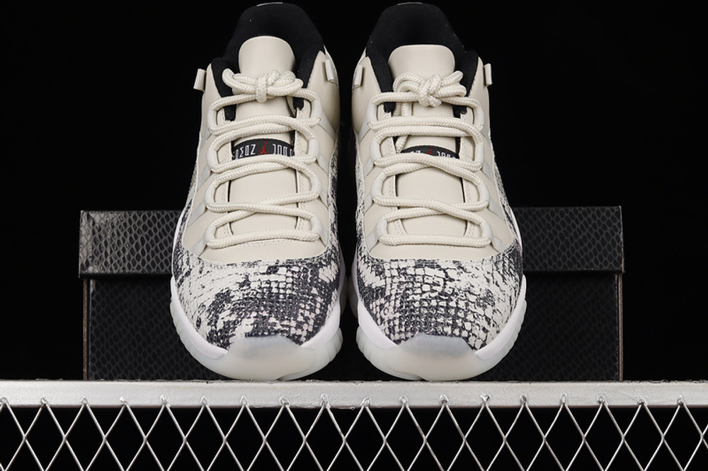 Jordan 11 Retro Low Snake Light Bone