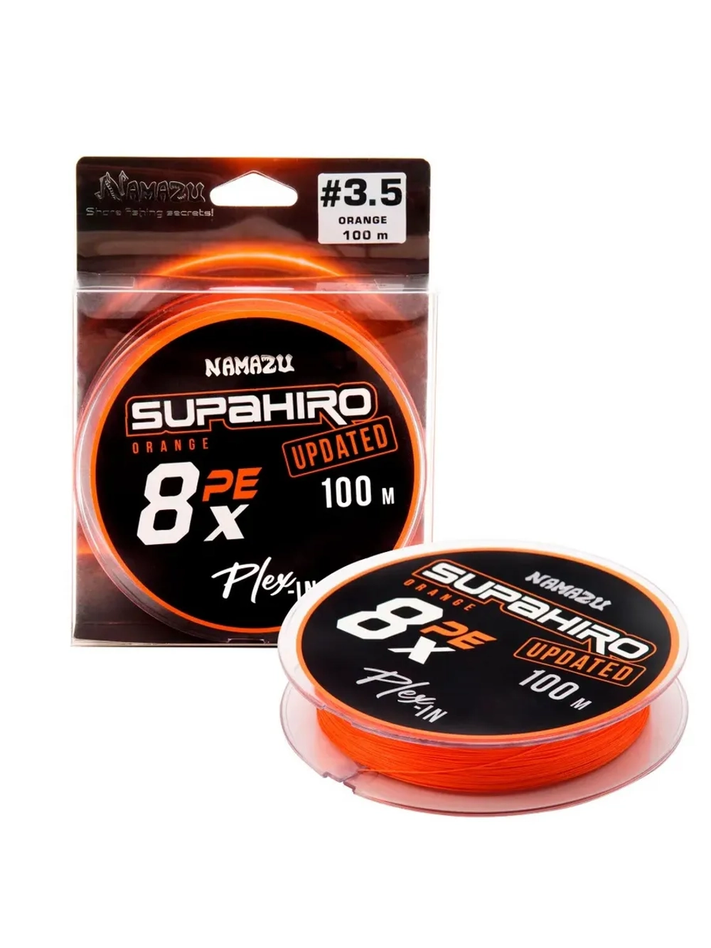 Шнур плетеный "Supahiro" 8Х, L-100 м