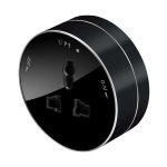 MULTITRACK Розетка универсальная круглая 13 А/250 В АНТРАЦИТ