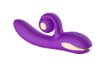 Силиконовый вибратор-кролик с функцией вращения SW3052-purple
