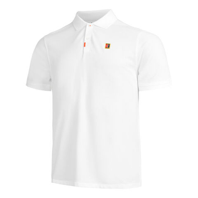 Мужское теннисное поло Nike Dri-Fit Heritage Slim 2 Polo Men - White