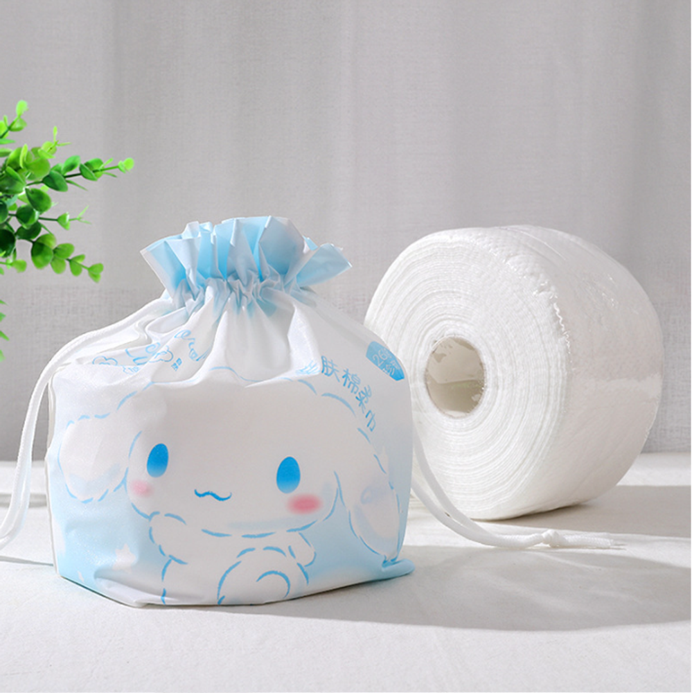 Хлопковые полотенца &quot;Cotton tissue Cinnamoroll&quot; голубой