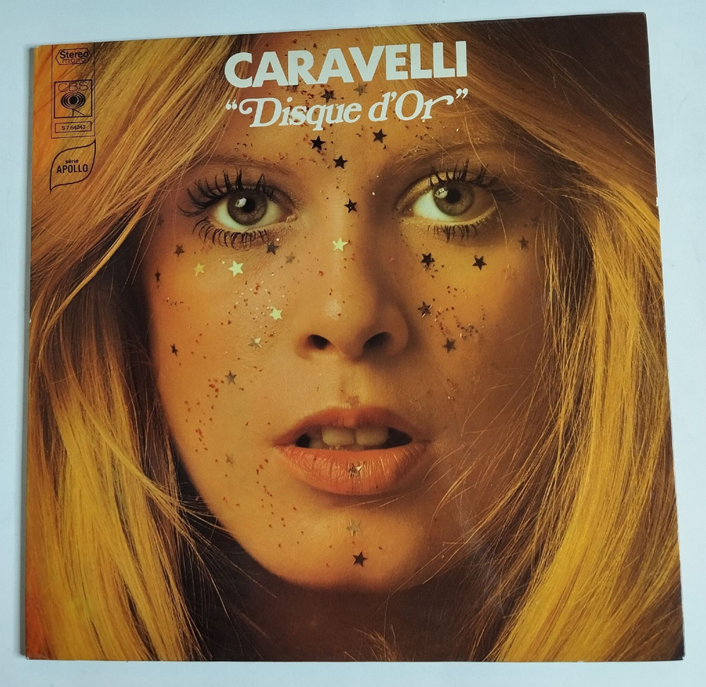 Винтажная виниловая пластинка LP Caravelli Disque Dor (France 1972)