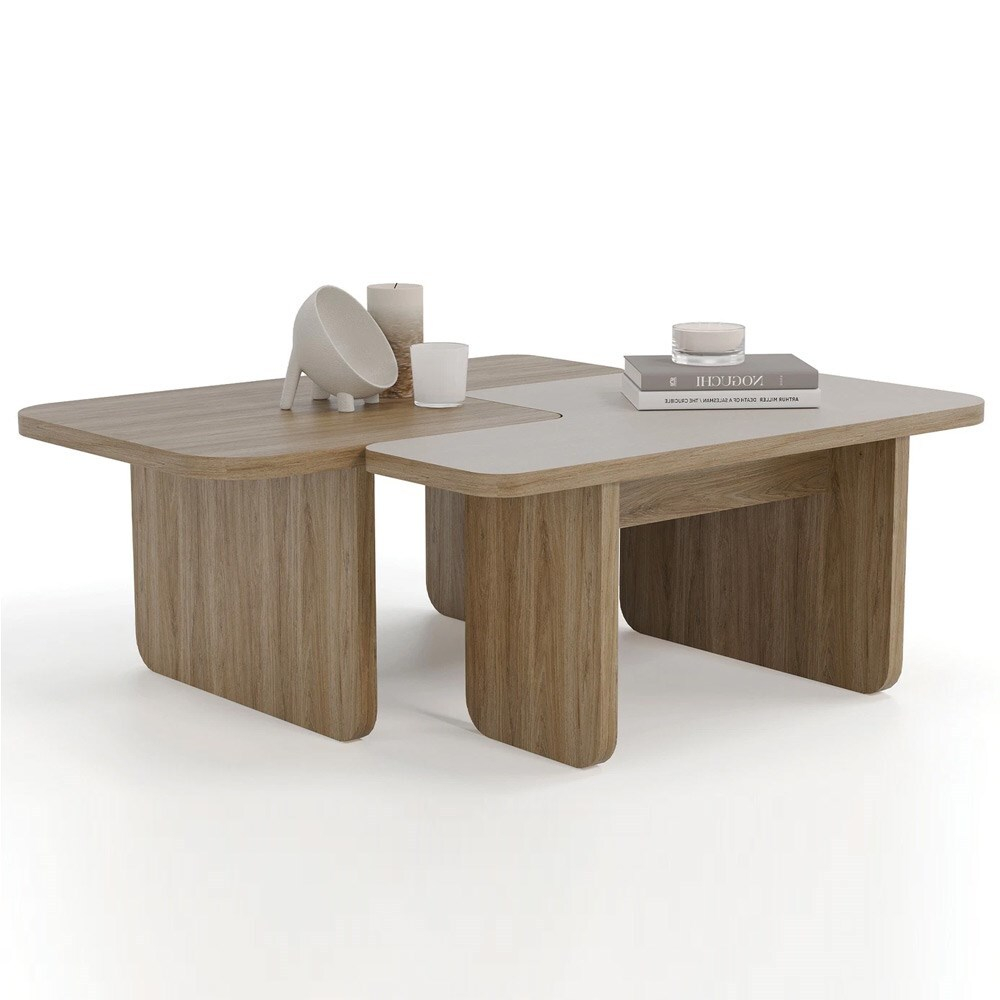 Стол журнальный 2 шт ENZA HOME PERGE EH73920