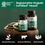 Organic India, тулси (базилик священный), 90 растительных капсул