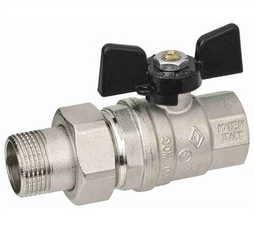 Кран шаровый BUGATTI 1 1/4" с американкой