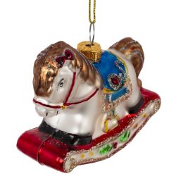 GAEM Украшение новогоднее "Лошадка", L7 W3 H6 см