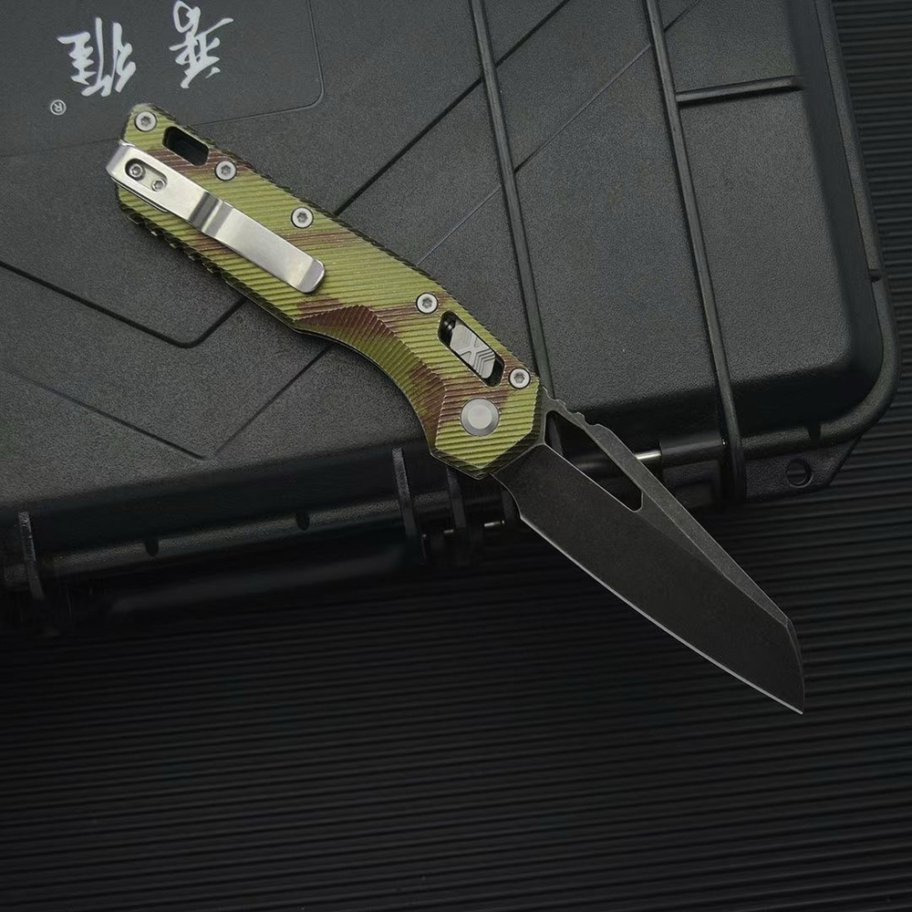 ПРЕДЗАКАЗ Нож Microtech 210-1FLOBS MSI Outbreak Aluminum Signature - УСЛОВИЯ В ОПИСАНИИ